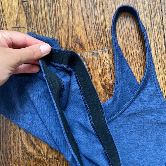 OUTDOOR VOICES NAVY BRA - Picture 3 of 4